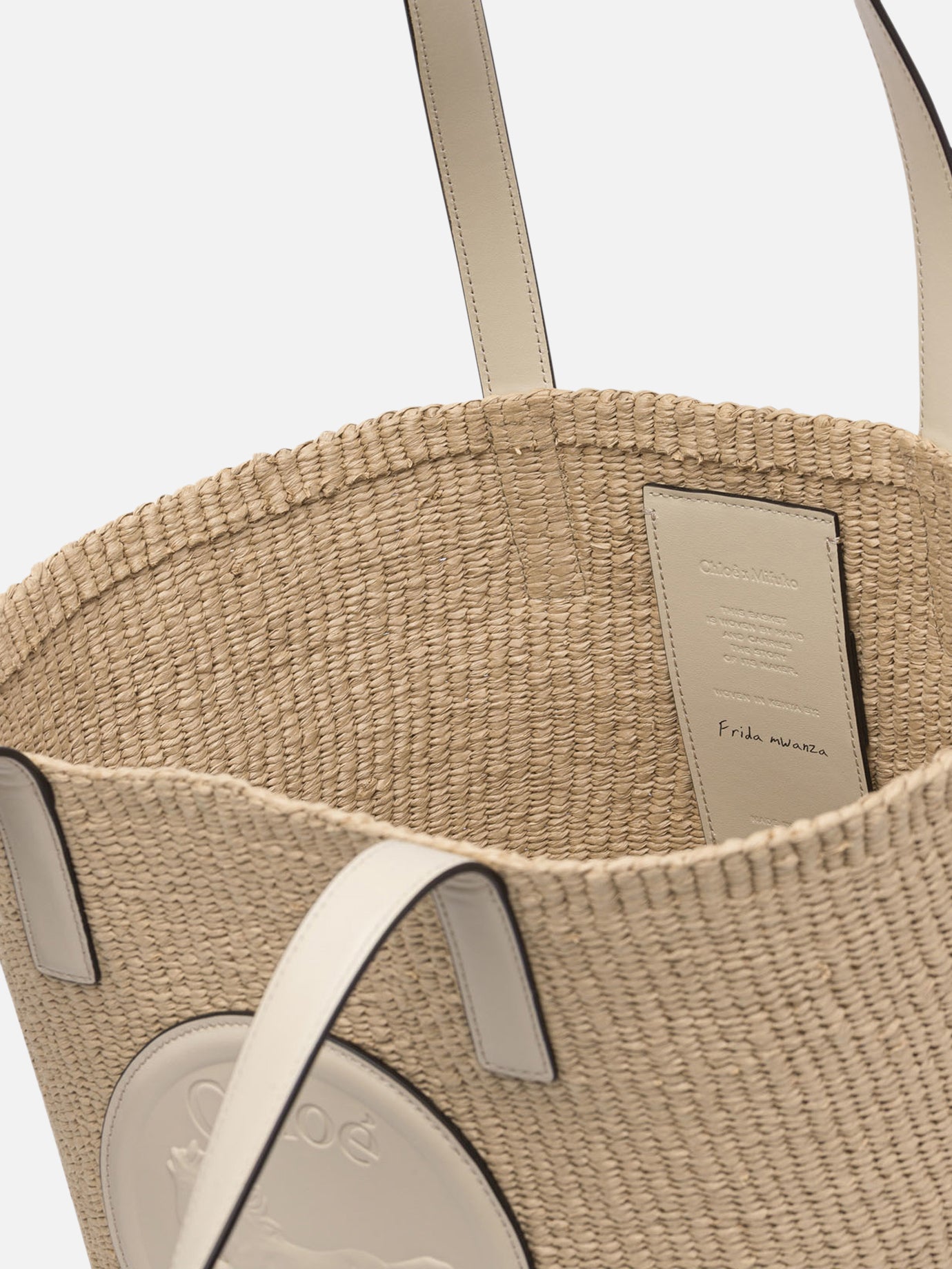Chloé Borsa a secchiello &quot;Horse Medal&quot; 12693330_UNI Beige thumbnail_5