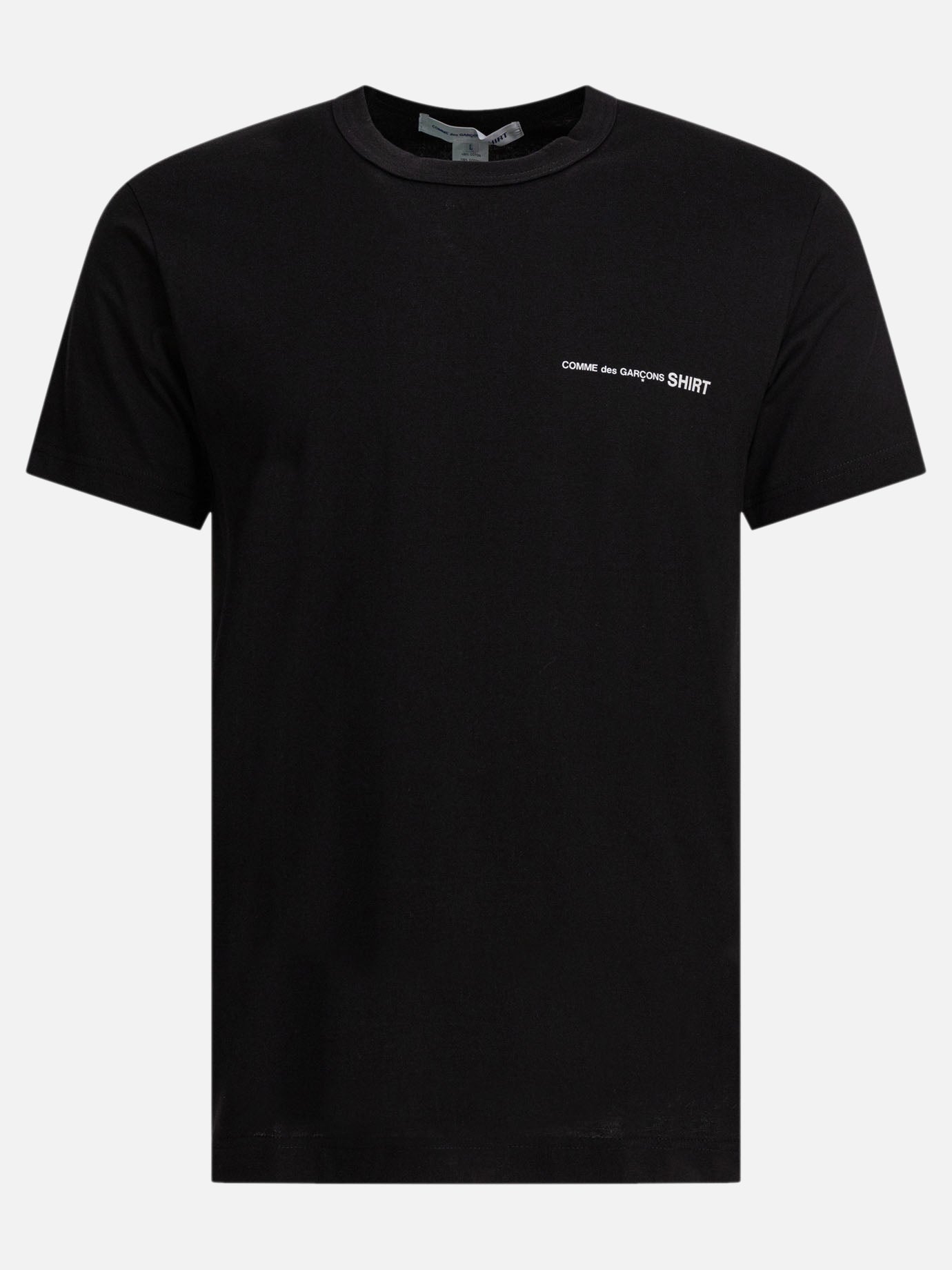 Comme Des Garçons Shirt T-shirt &quot;CDG SHIRT&quot; con logo 11803947_L Black thumbnail_1