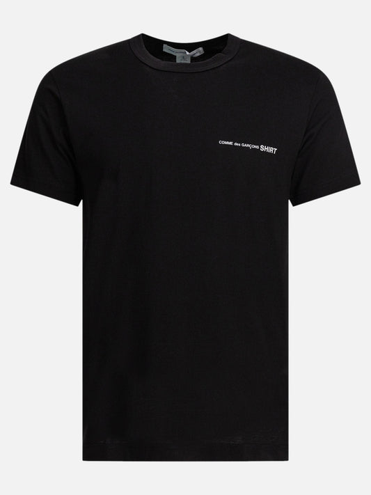Comme Des Garçons Shirt T-shirt "CDG SHIRT" con logo 11803947_L Black 1