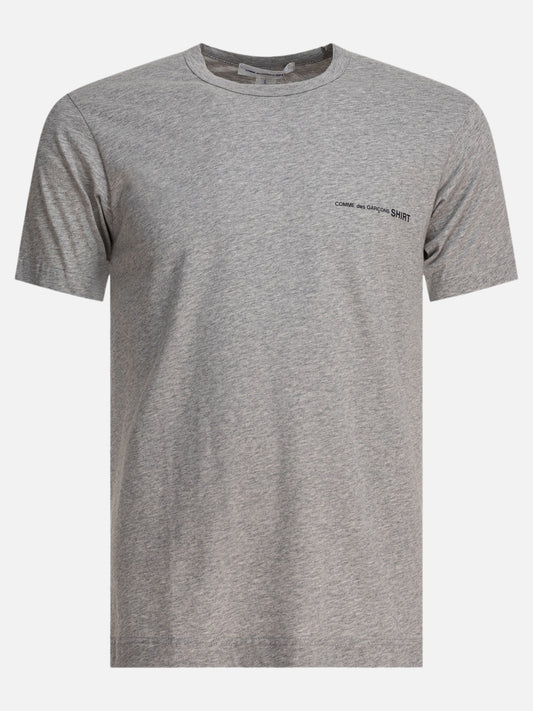 Comme Des Garçons Shirt T-shirt "CDG SHIRT" con logo 18928881_M Grey 1