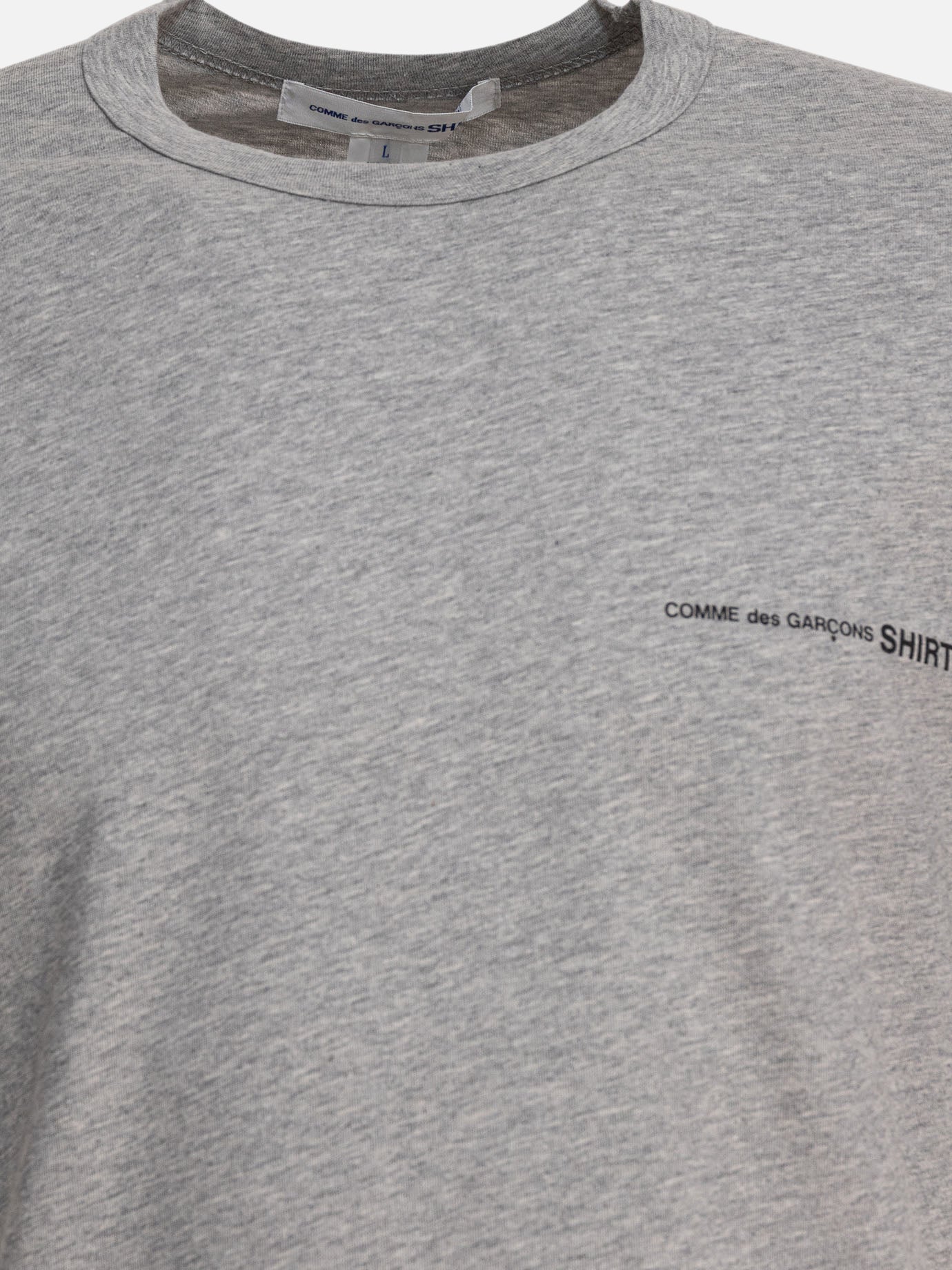 Comme Des Garçons Shirt T-shirt &quot;CDG SHIRT&quot; con logo 18928881_M Grey thumbnail_3