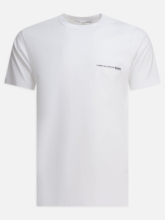 Comme Des Garçons Shirt T-shirt "CDG SHIRT" con logo 11950669_M White 1
