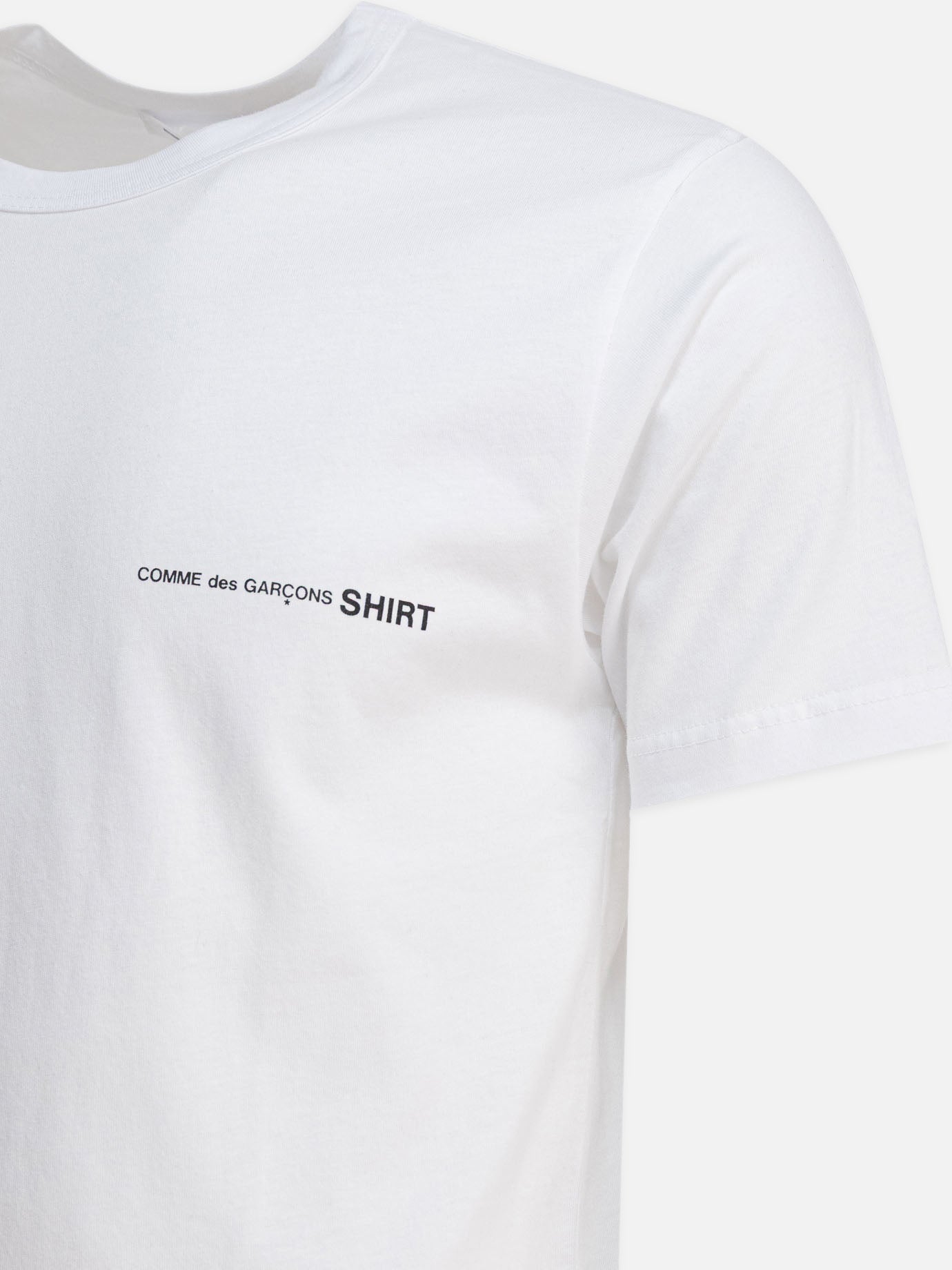 Comme Des Garçons Shirt T-shirt &quot;CDG SHIRT&quot; con logo 11950669_M White thumbnail_4