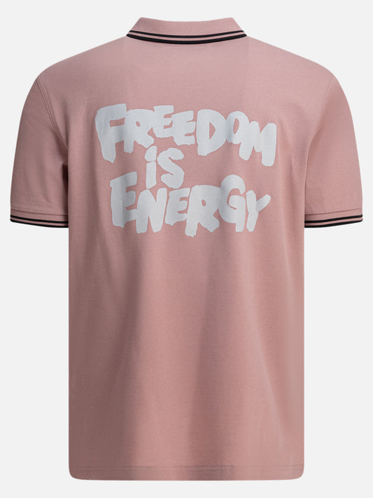 Comme Des Garçons Shirt Polo "CDG Fred Perry" 15138106_L Pink 2