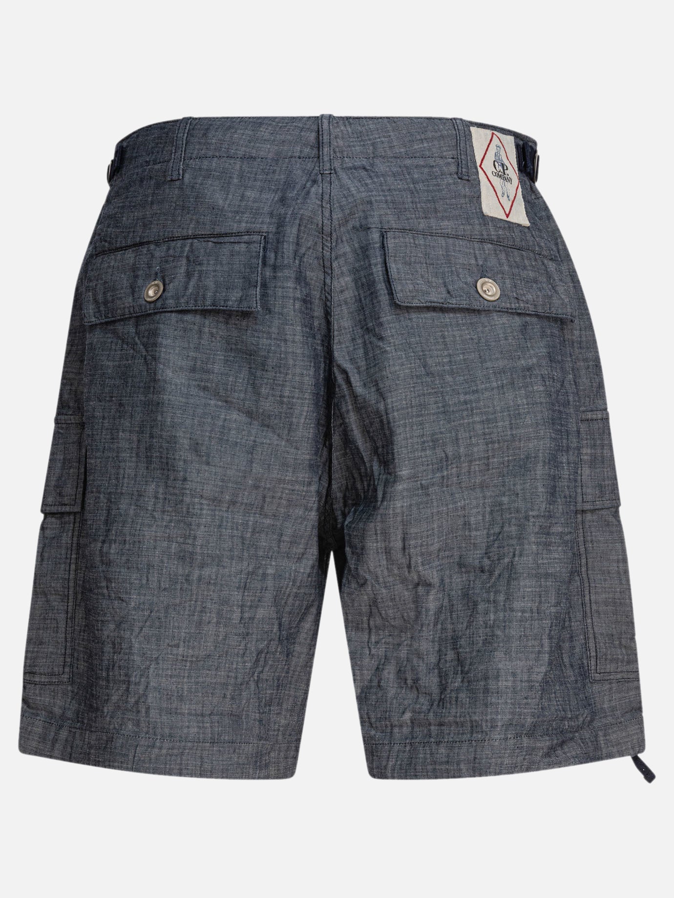 C.P. Company Short cargo in chambray 10940307_48 Grey thumbnail_2
