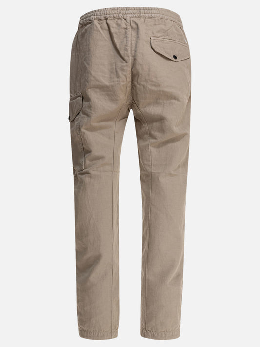 C.P. Company Pantaloni cargo in cotone e lino 15522631_48 Beige 2