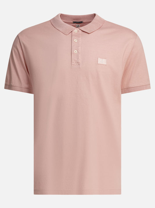 C.P. Company Polo in piquet stretch 12884886_S Pink 1