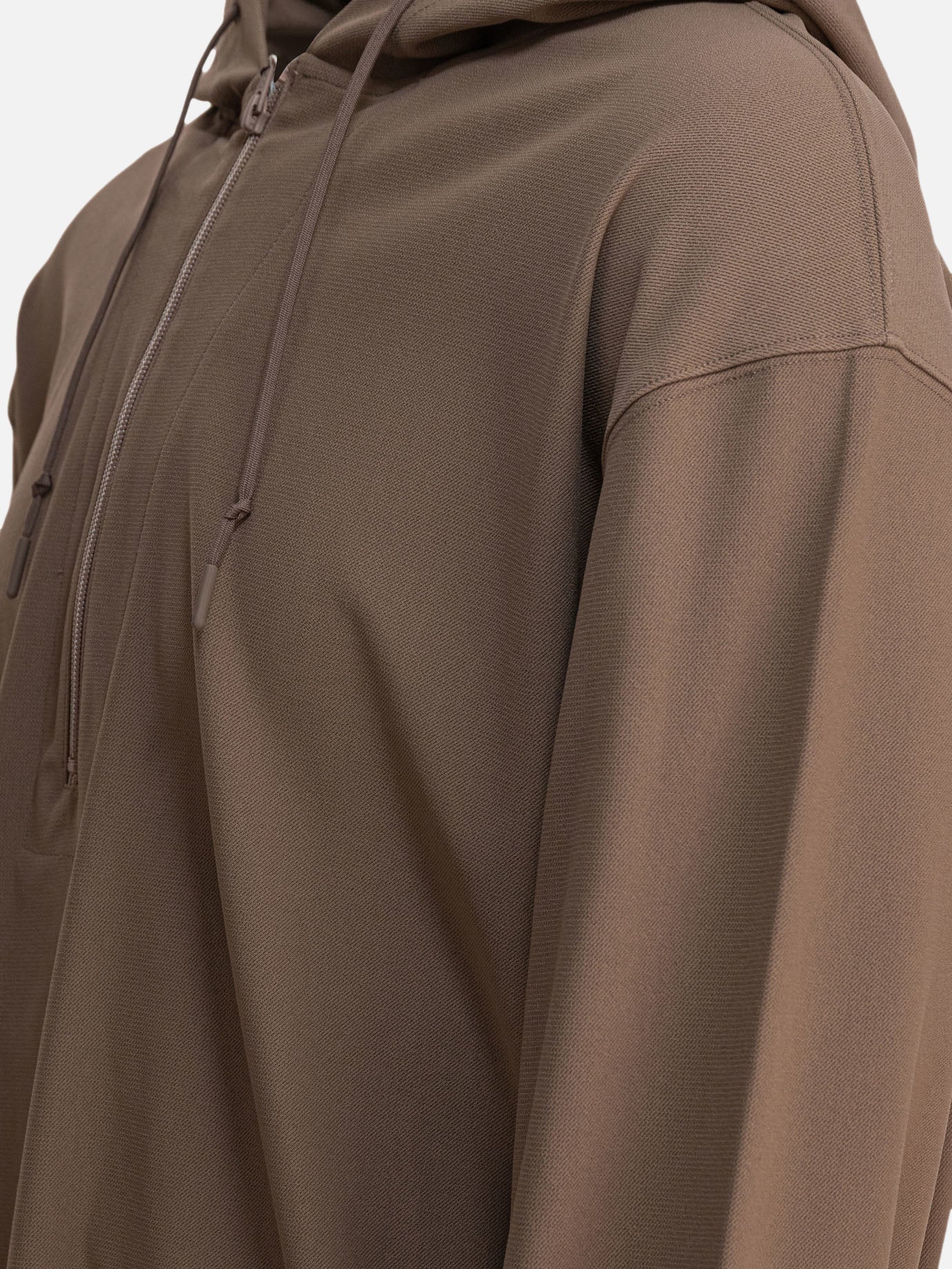 Daiwa Pier 39 Felpa con cappuccio e mezza zip 16910755_S Beige thumbnail_4
