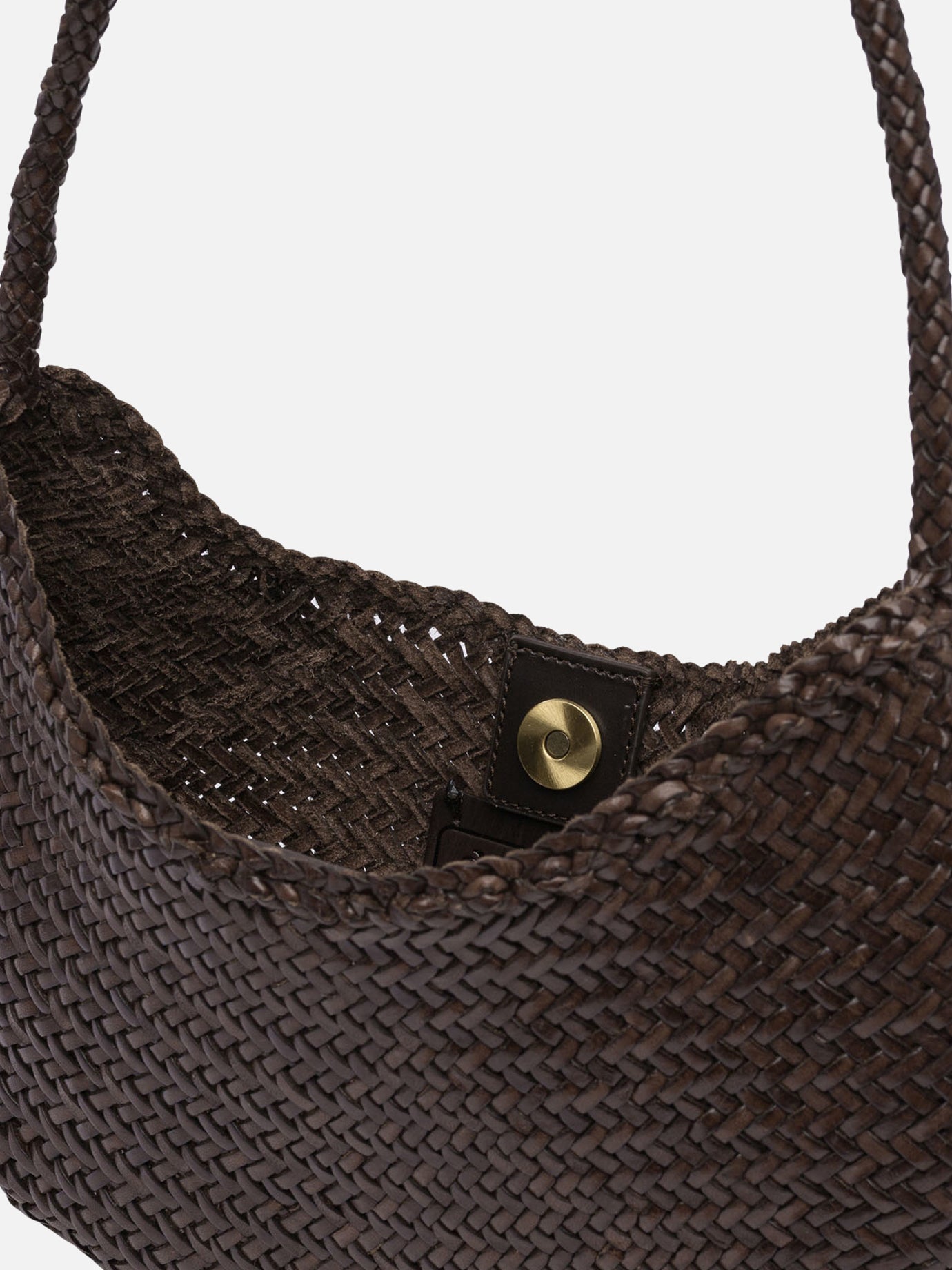 Dragon Diffusion Borsa a spalla &quot;Nova Luna&quot; 13258167_UNI Brown thumbnail_5
