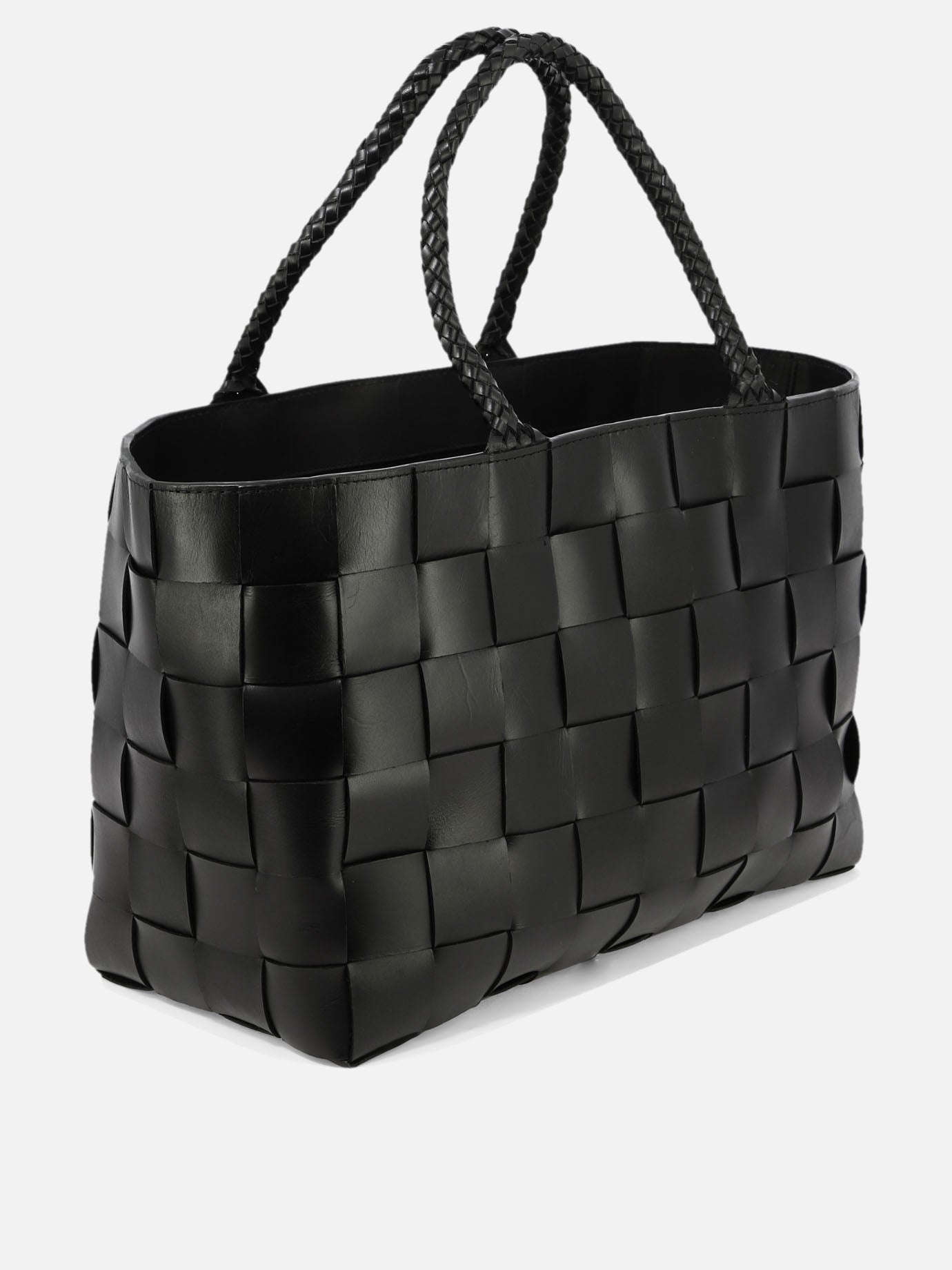 Dragon Diffusion Borsa a spalla &quot;Box Weave&quot; 16651482_UNI Black thumbnail_2