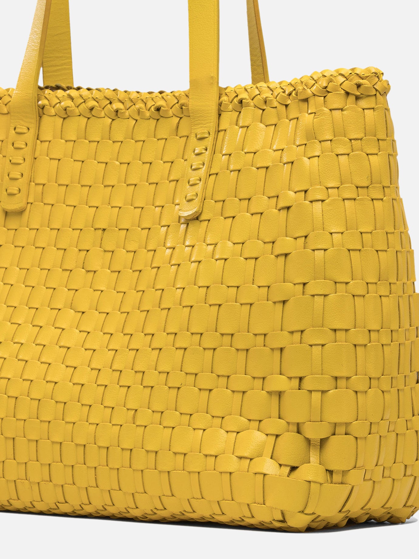 Medium bags Solid colour  Yellow - Dragon Diffusion Women | PDP | VIETTI Online Store | Zoom-Modal_4
