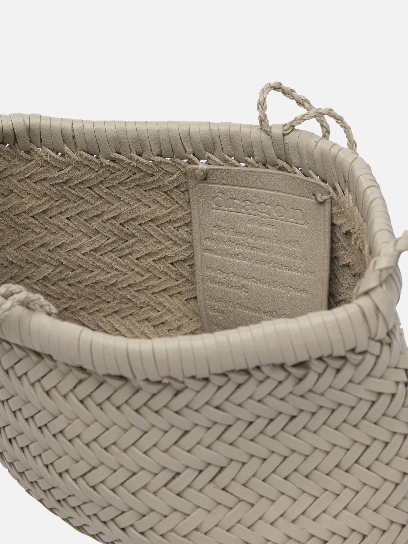 Small bags Solid colour  Grey - Dragon Diffusion Women | PDP | VIETTI Online Store | Zoom-Modal_5
