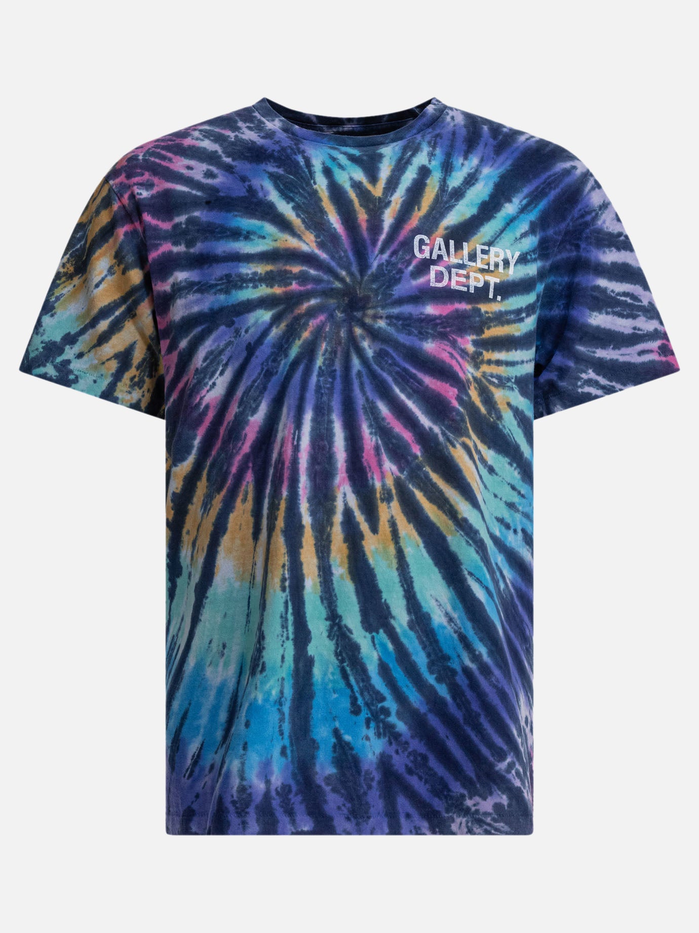 T-shirt girocollo Tie-dye  Blu - Gallery Dept. Uomo | PDP | VIETTI Online Store | thumbnail