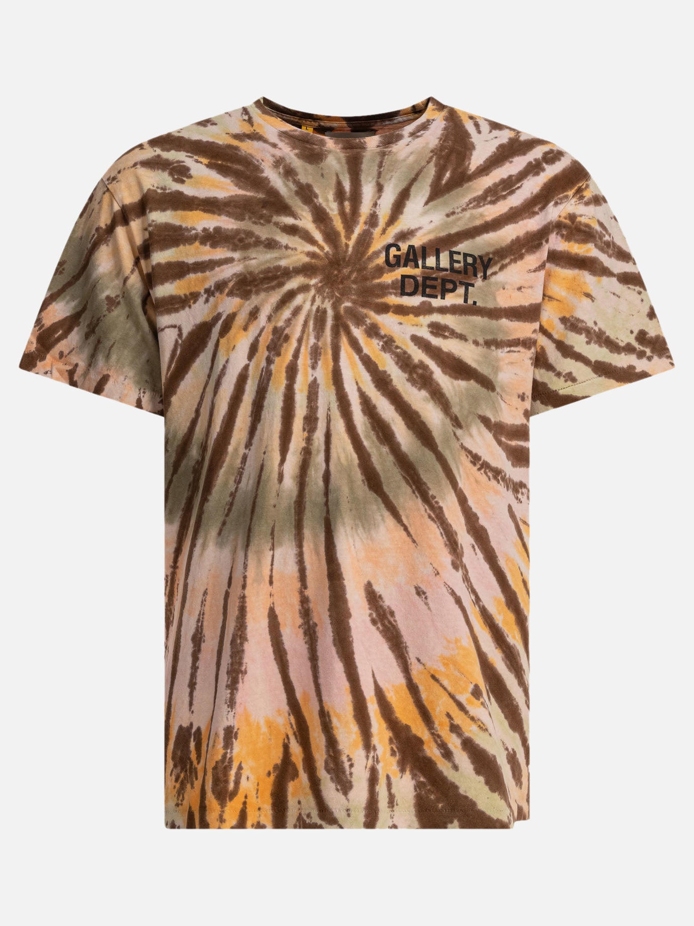 T-shirt girocollo Tie-dye  Marrone - Gallery Dept. Uomo | PDP | VIETTI Online Store | Zoom-Modal
