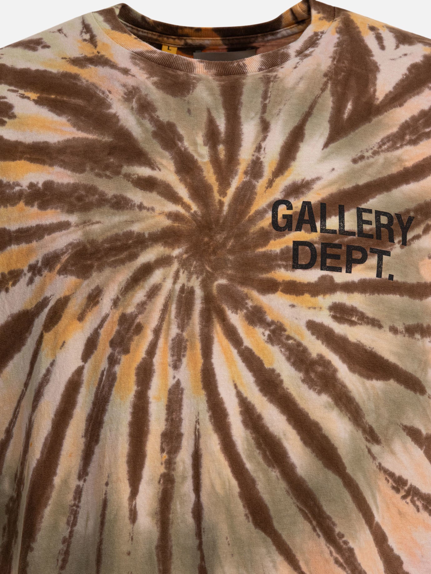 T-shirt girocollo Tie-dye  Marrone - Gallery Dept. Uomo | PDP | VIETTI Online Store | thumbnail_3