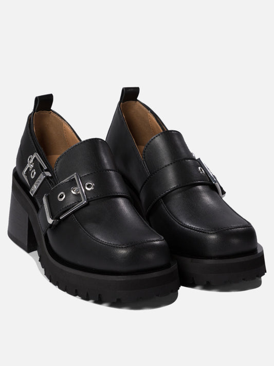 Ganni Mocassini con plateau e fibbia 13878496_39 Black 2