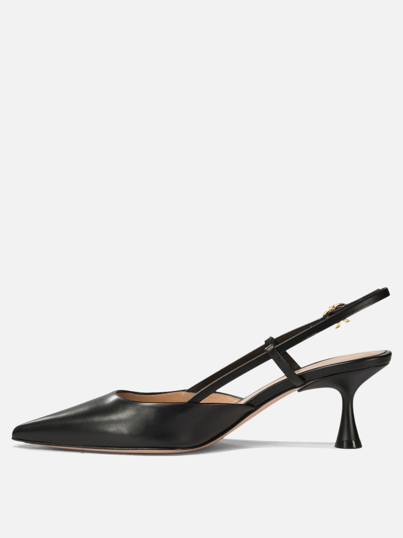 Gianvito Rossi "Ascent 55" slingback Black