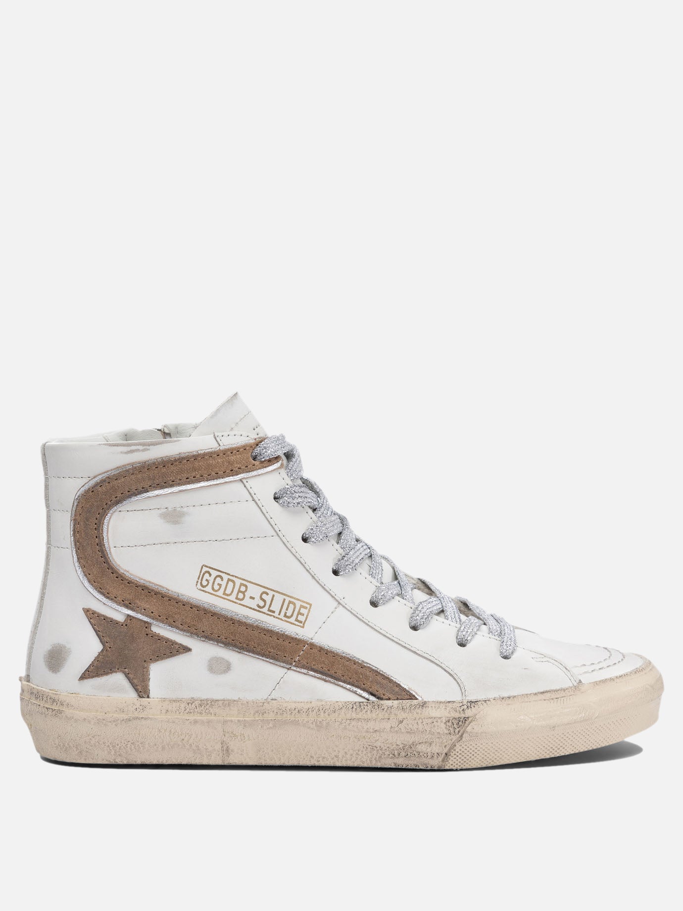 Golden Goose "Slide" Sneakers White