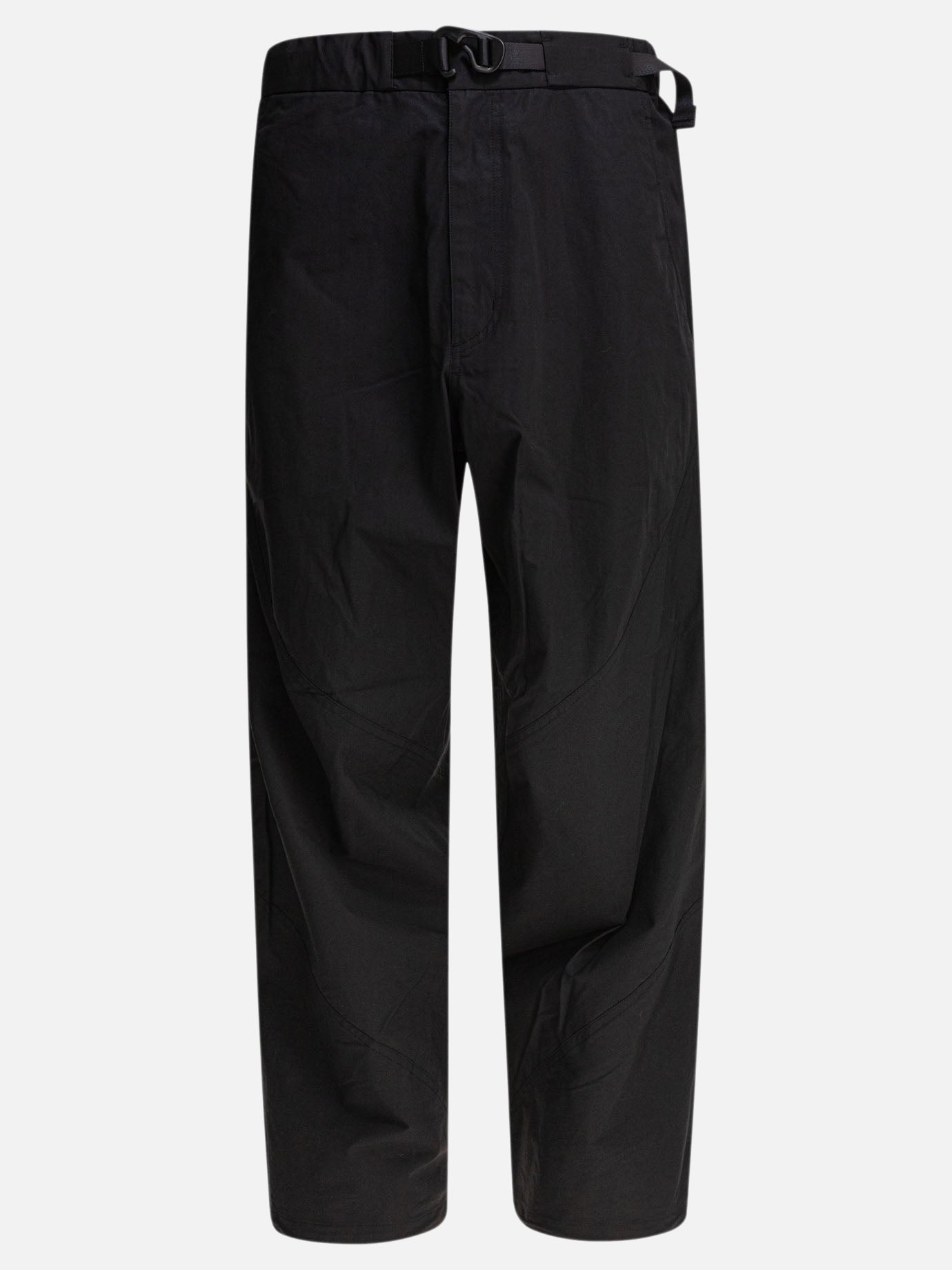 Goldwin "Goldwin 0 Helicoid" trousers Black