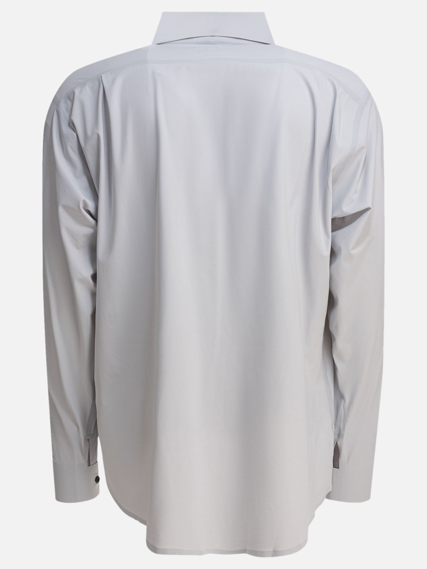 Camicie casual Solid colour  Grigio - Gr10K Uomo | PDP | VIETTI Online Store | Zoom-Modal_2
