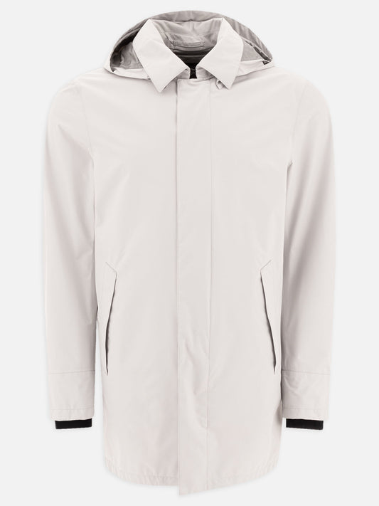 Impermeabili & Trench Solid colour  Grigio - Herno Uomo | VIETTI Online Store 
