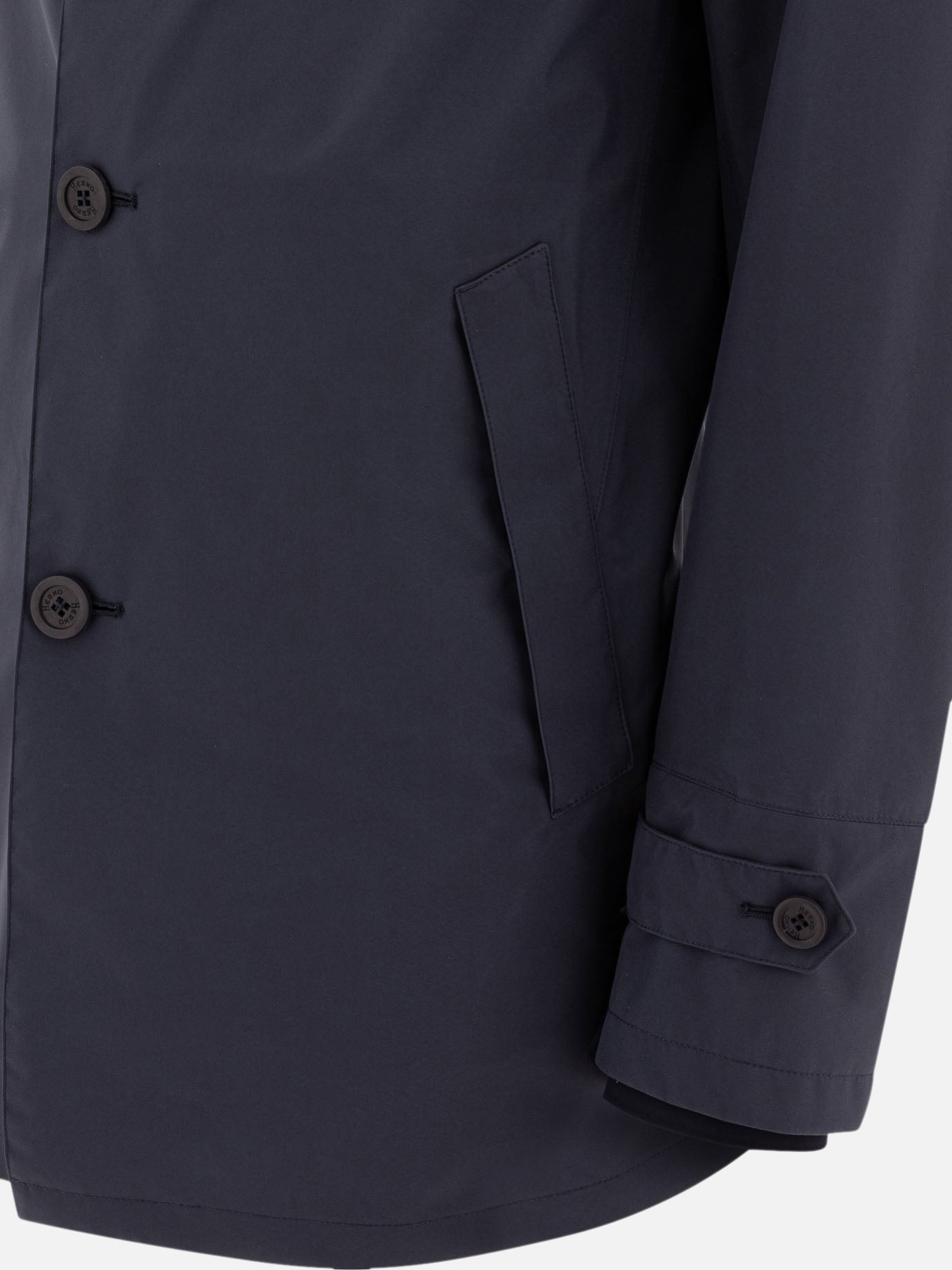 Windbreakers Solid colour  Blue - Herno Men | PDP | VIETTI Online Store | Zoom-Modal_3
