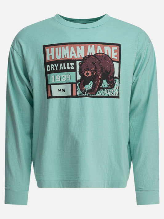 Human Made T-shirt con stampa 17411614_XL Green 1