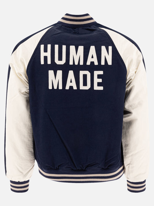 Human Made Bomber stile vintage 19574369_M Blue 2