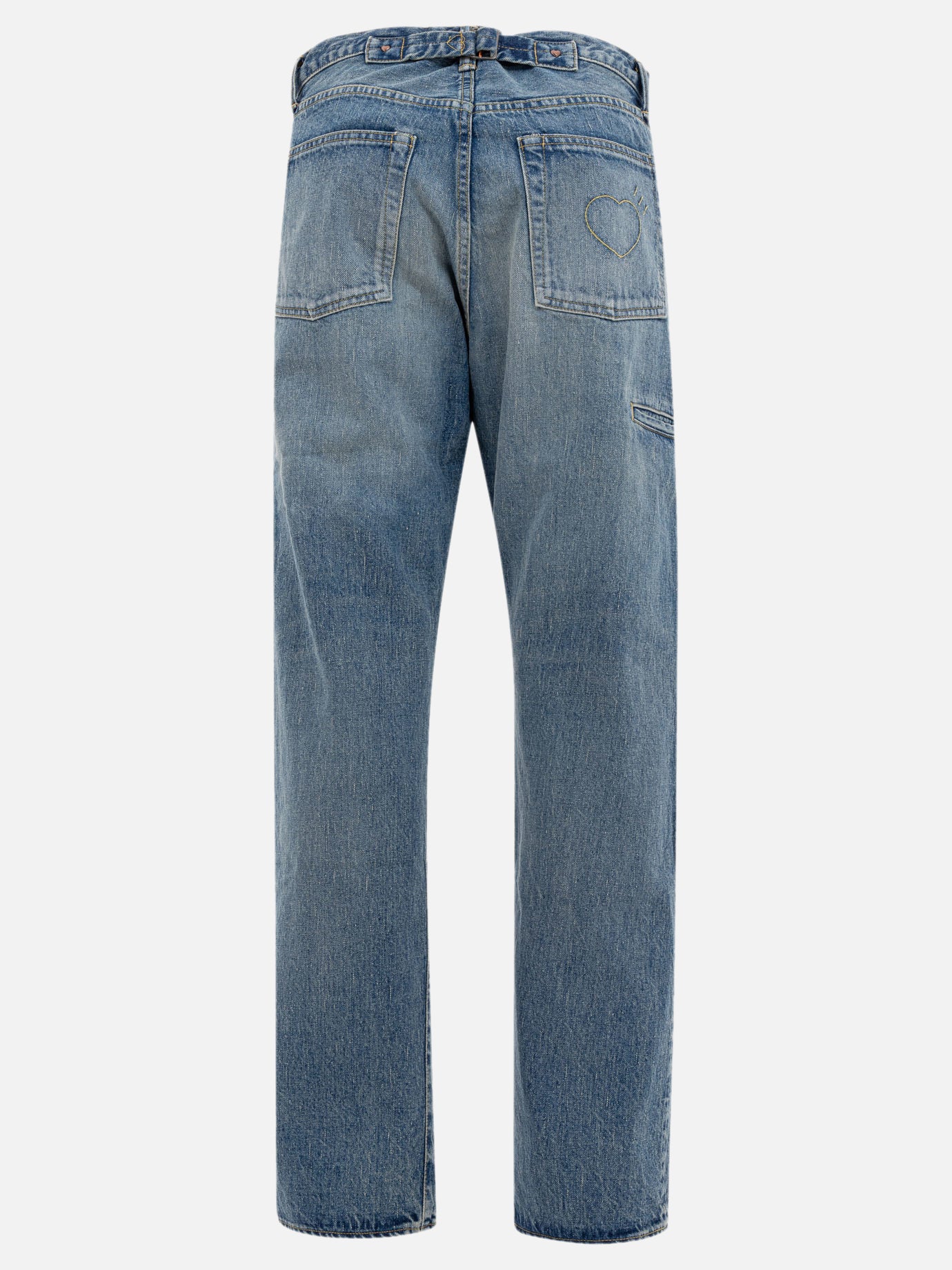 Human Made Jeans a cinque tasche 19732163_32 Blue thumbnail_2
