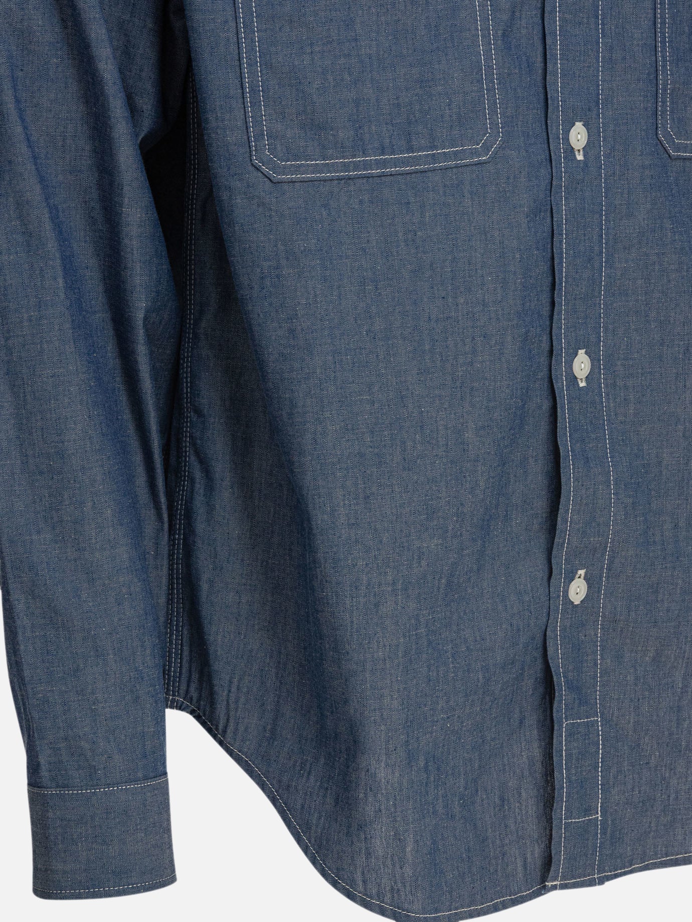Camicie casual Solid colour  Blu - Human Made Uomo | PDP | VIETTI Online Store | Zoom-Modal_4
