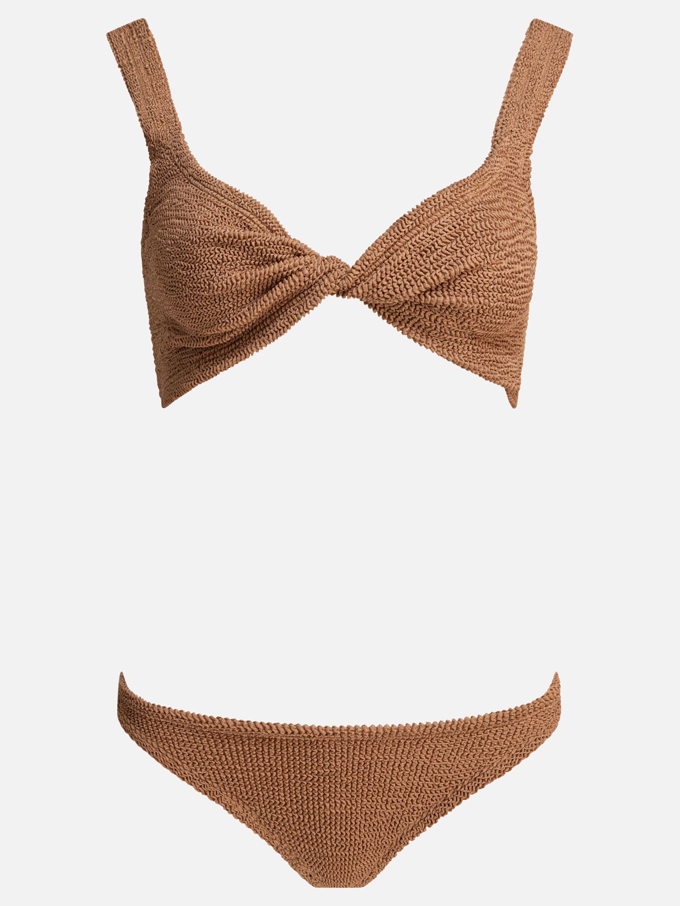 Bikini Solid colour  Marrone - Hunza G Donna | PDP | VIETTI Online Store | Zoom-Modal
