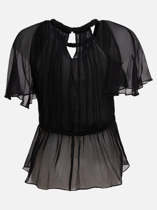 Isabel Marant Top "Rosaline" 14664512_36 Black 2