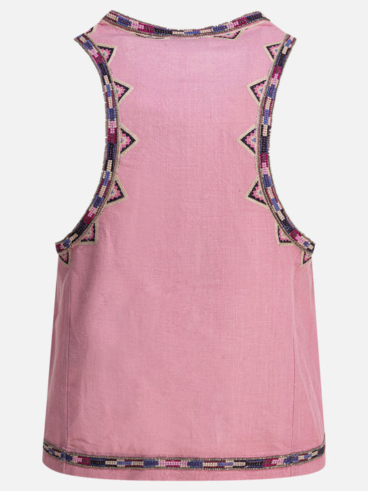 Isabel Marant Top "Zahara" 13775950_36 Pink 2