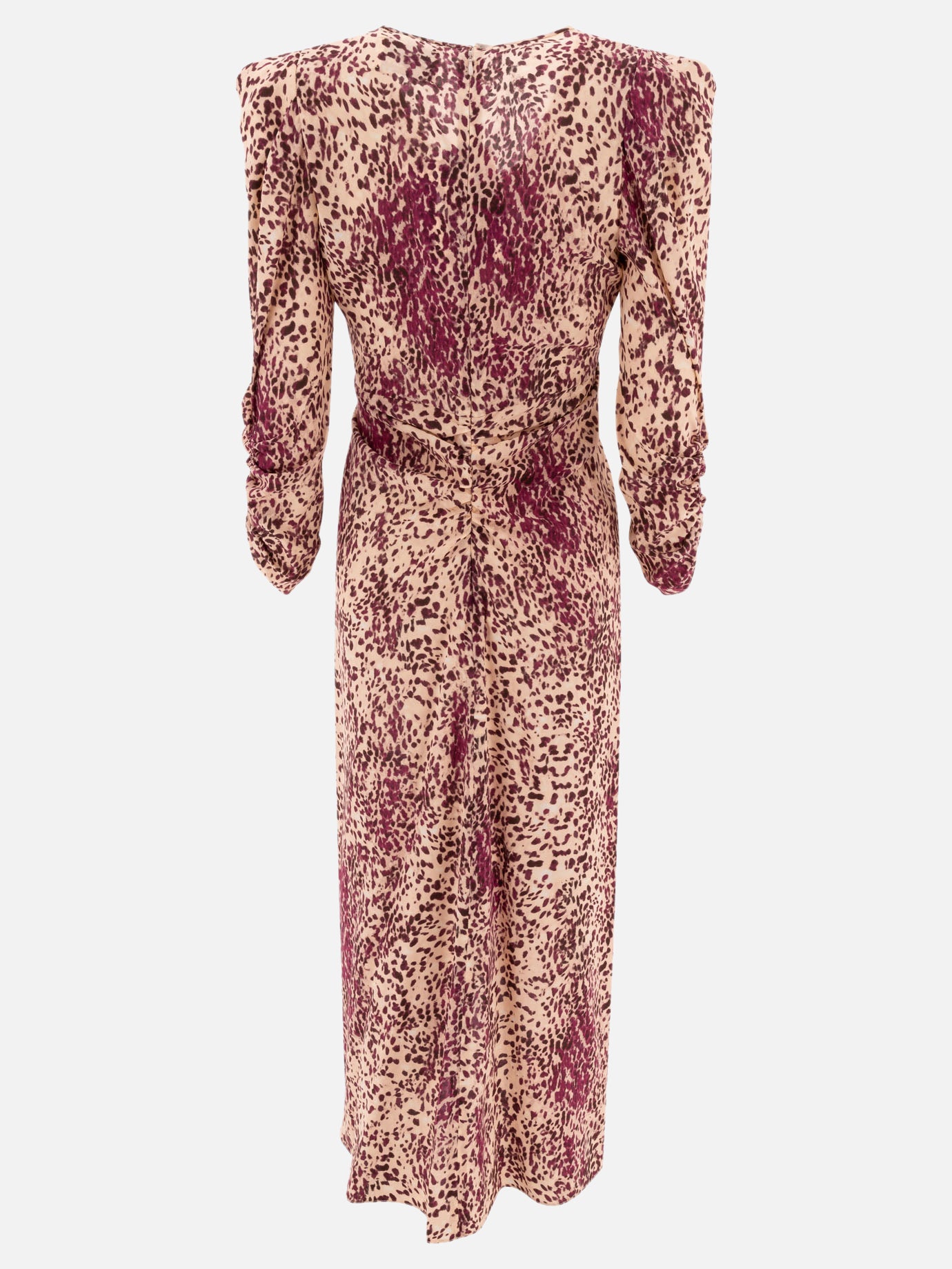 Long dresses Animal print  Purple - Isabel Marant Women | PDP | VIETTI Online Store | thumbnail_2