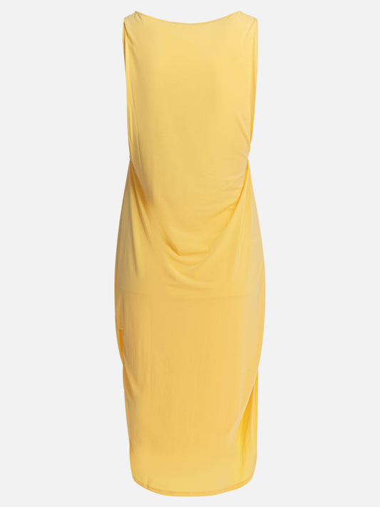 Jacquemus Mini abito "Peplo" 19434743_M Yellow 2