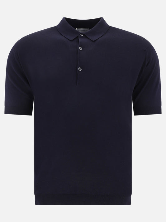 John Smedley Polo "Adrian" 15972795_M Blue 1