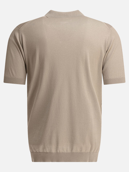 John Smedley Polo "Adrian" 12783962_M Beige 2