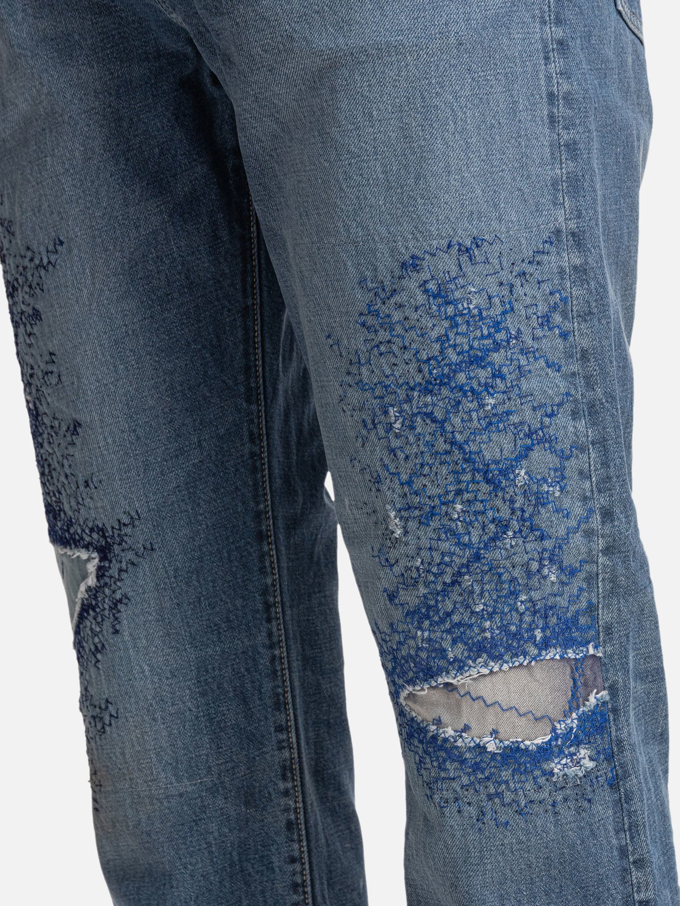 KAPITAL "Monkey Cisco" jeans Blue