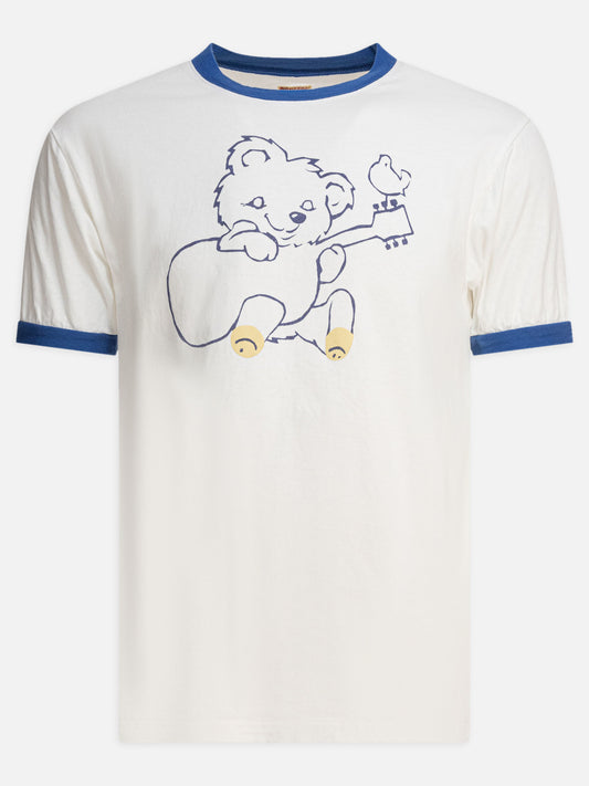 Crewneck t-shirts Print  Blue - KAPITAL Men | PLP | VIETTI Online Store 
