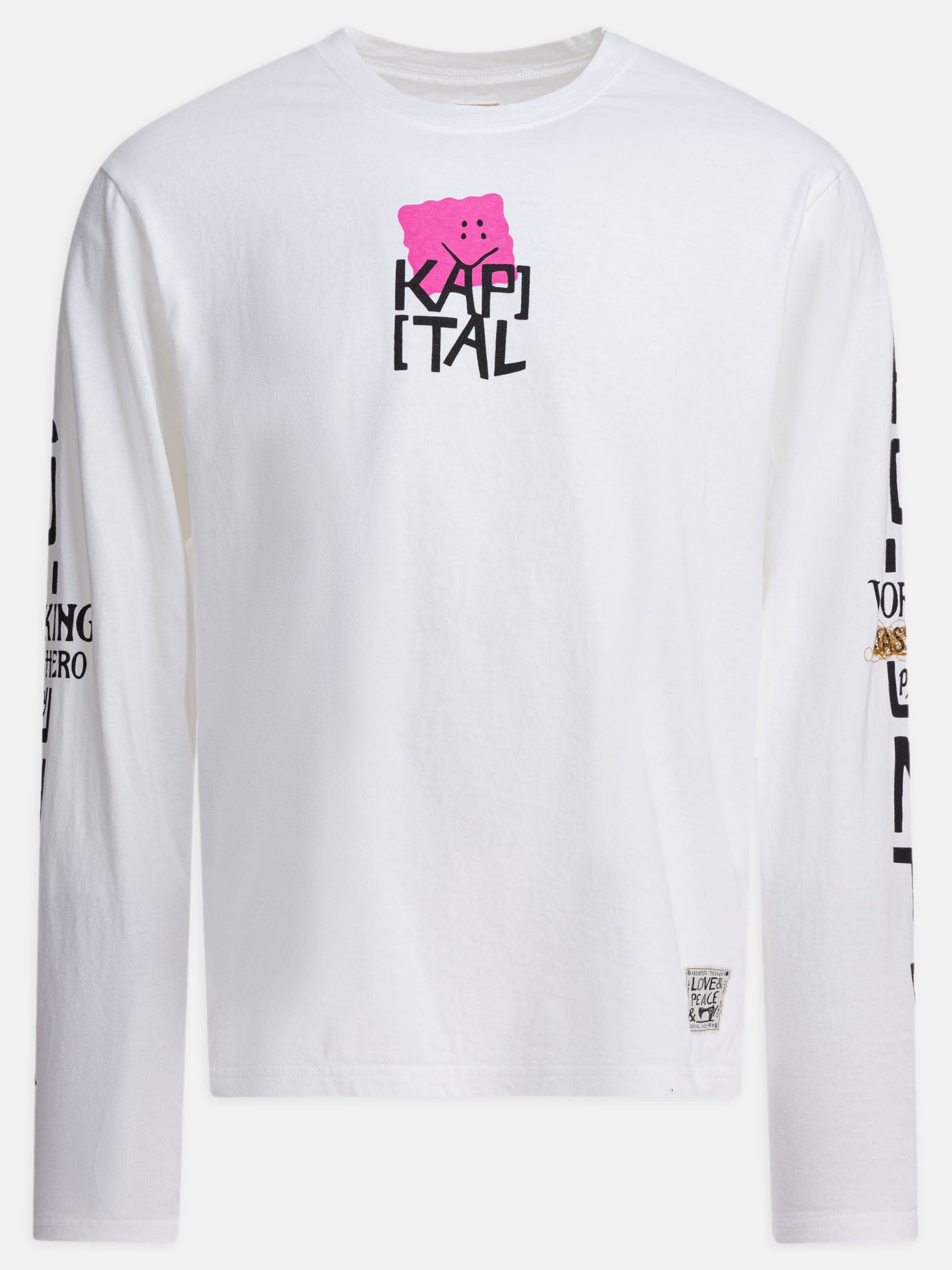 KAPITAL T-shirt &quot;PECKISH KAPpt&quot; 27592563_2 White thumbnail_1