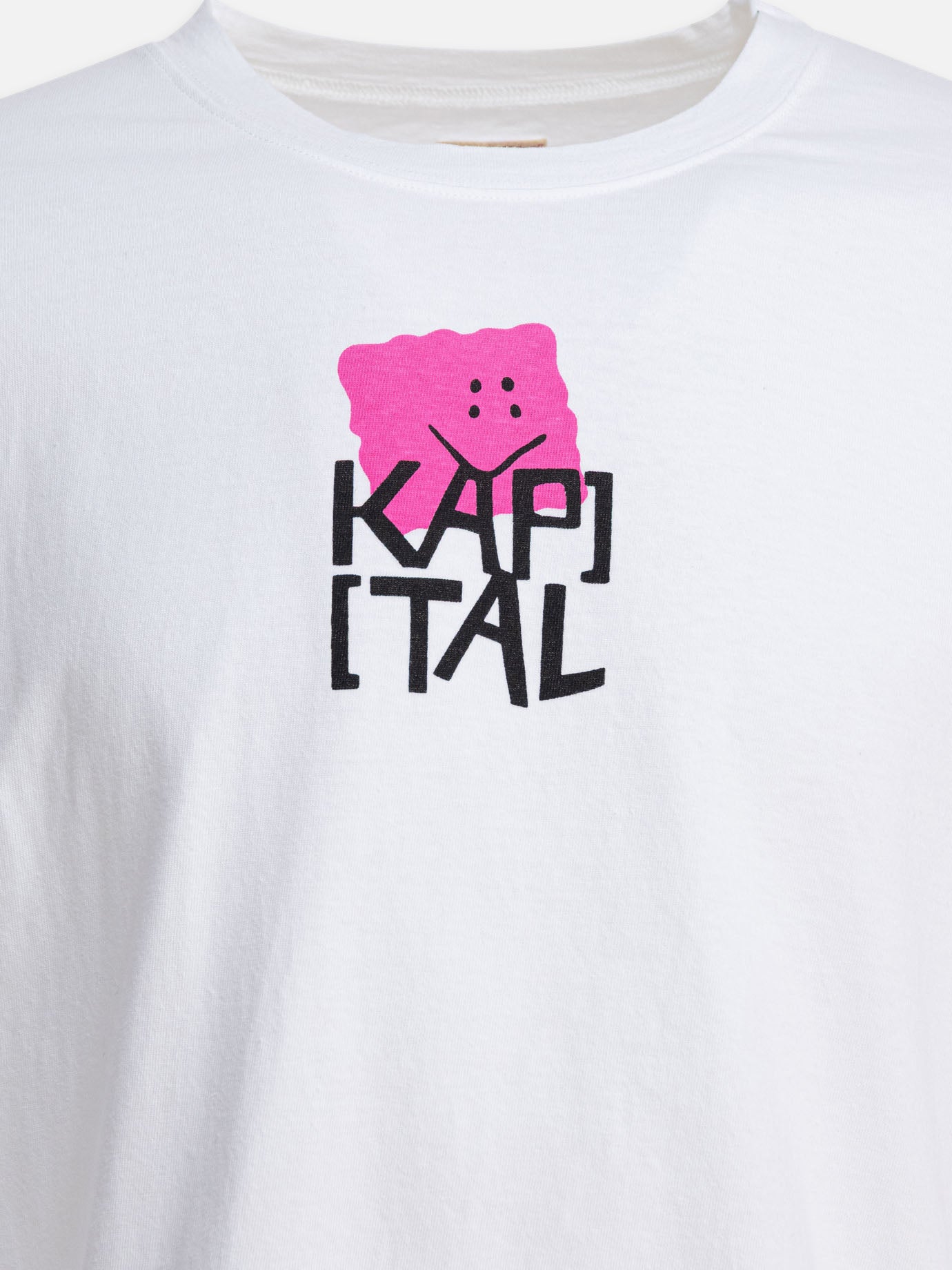 KAPITAL T-shirt &quot;PECKISH KAPpt&quot; 27592563_2 White thumbnail_3