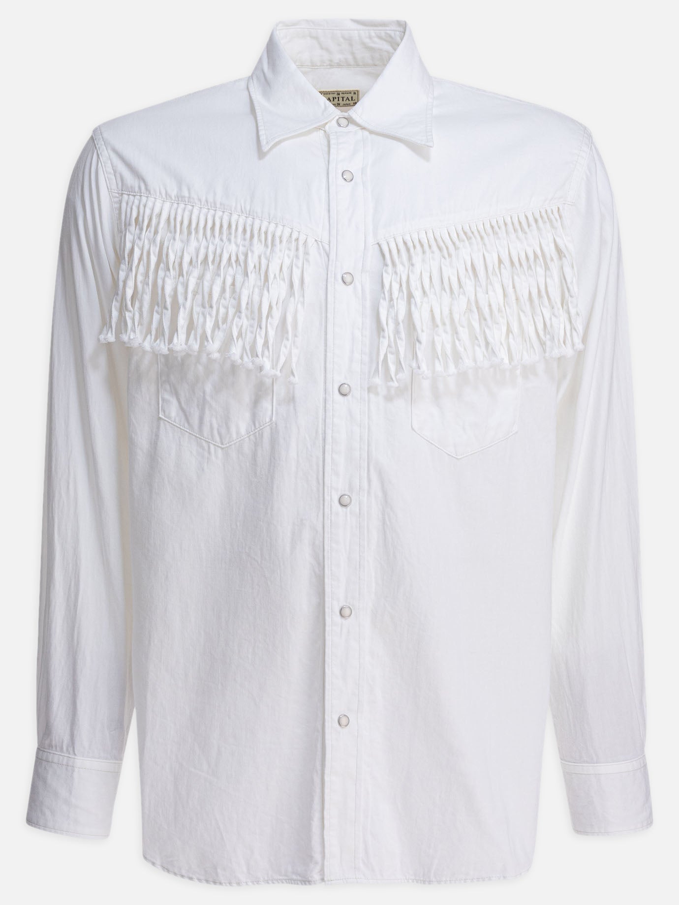 KAPITAL Western shirt &quot;Husky&quot; 26690151_3 White thumbnail_1
