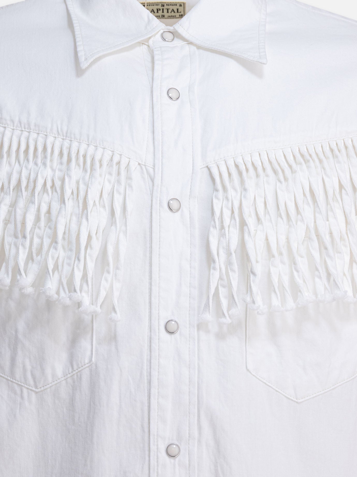 KAPITAL Western shirt &quot;Husky&quot; 26690151_3 White thumbnail_3