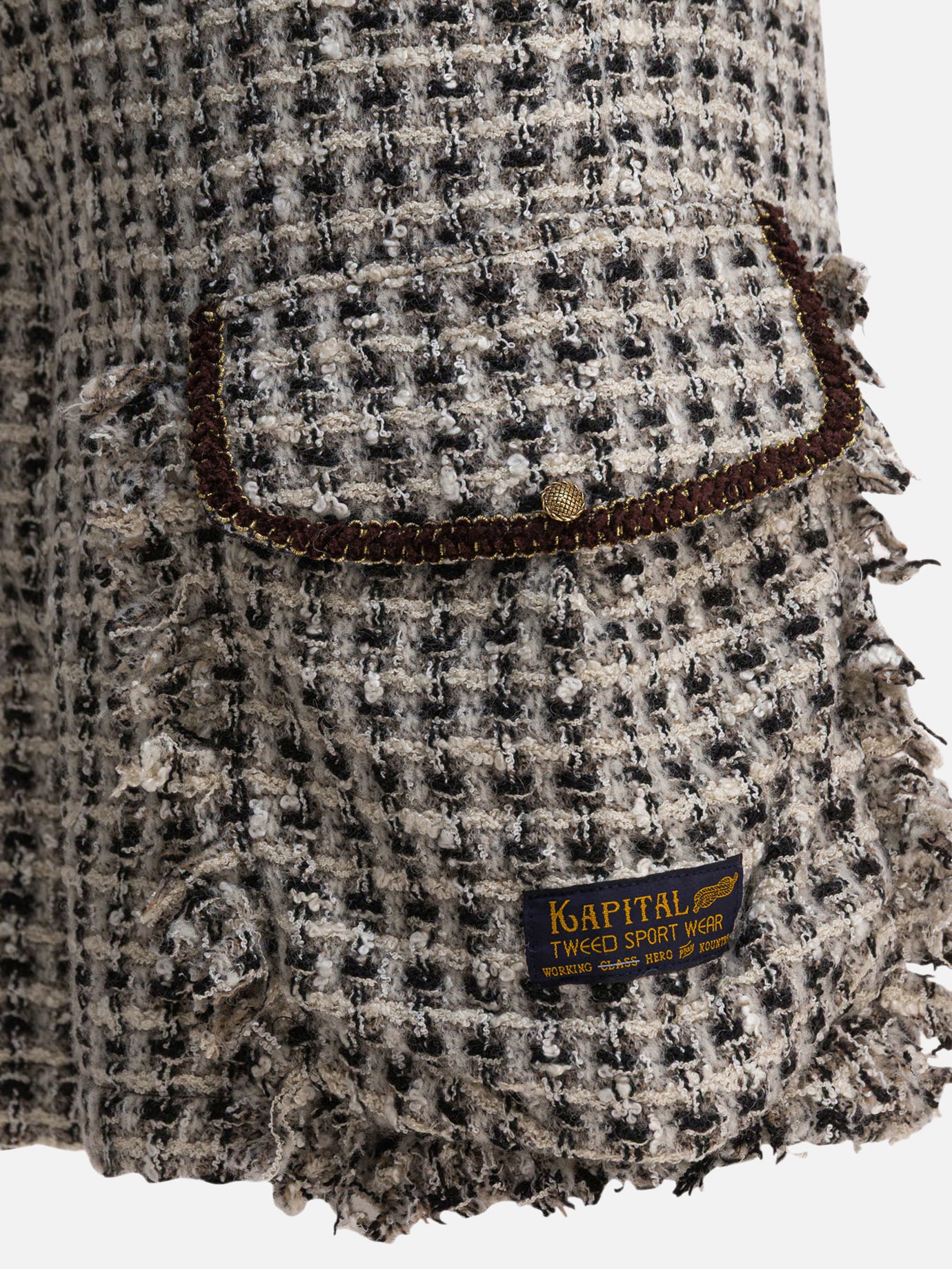 KAPITAL Cargo shorts 24807615_2 White thumbnail_4
