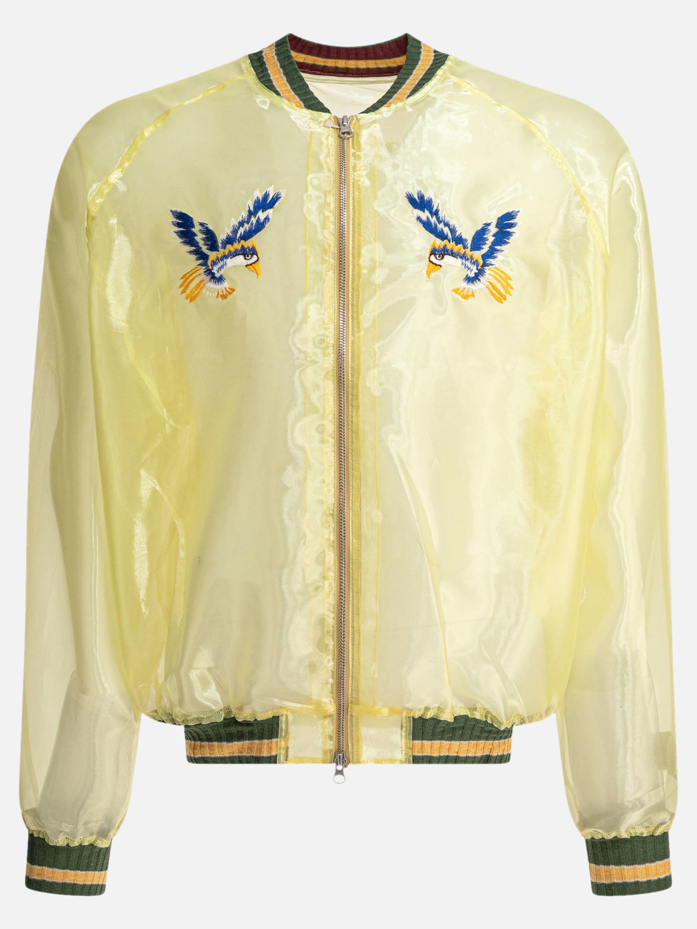 KAPITAL Bomber &quot;Sheer Pearl Mosquito Guard&quot; 17742167_2 Yellow thumbnail_1