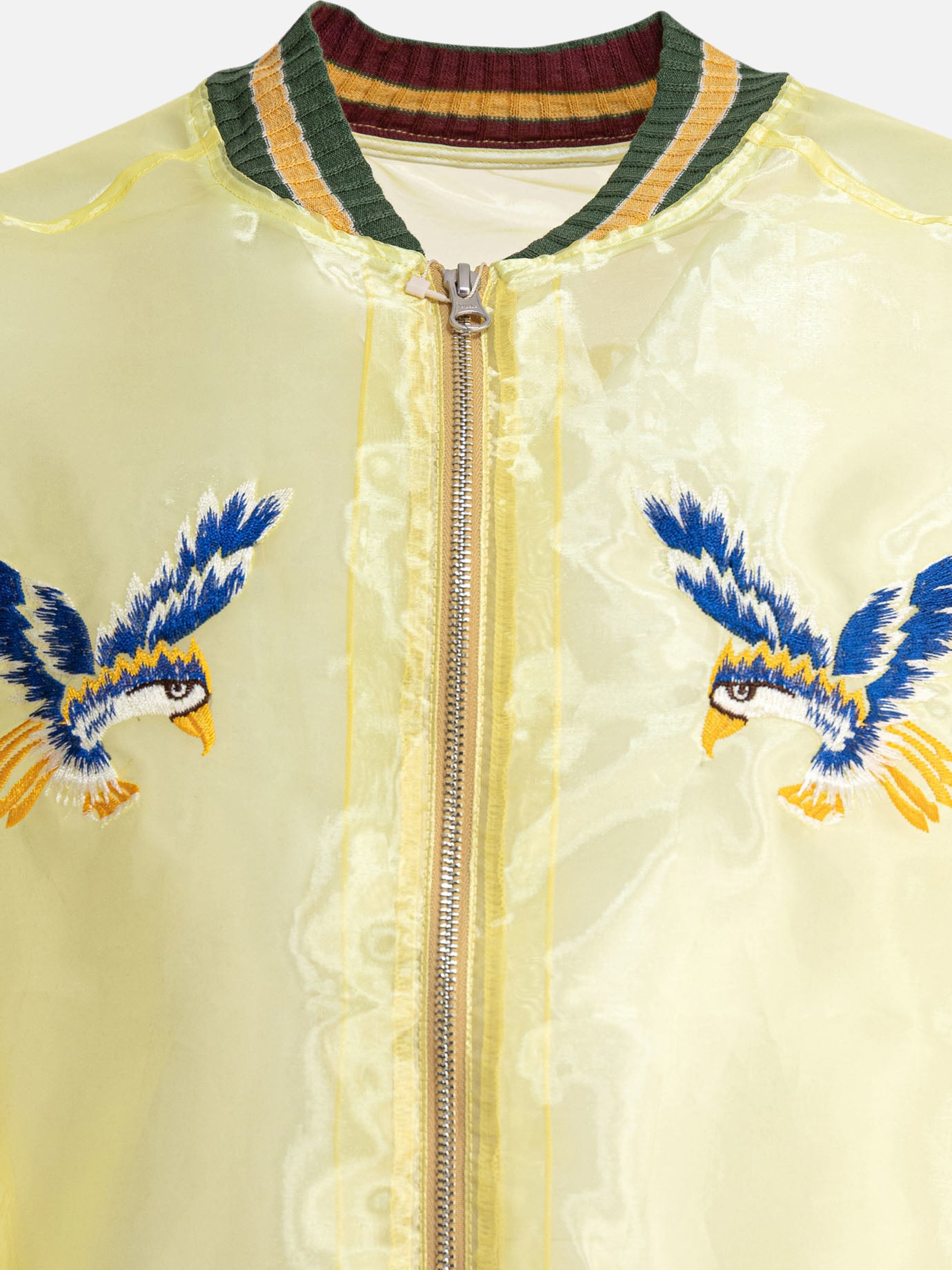 KAPITAL Bomber &quot;Sheer Pearl Mosquito Guard&quot; 17742167_2 Yellow thumbnail_3