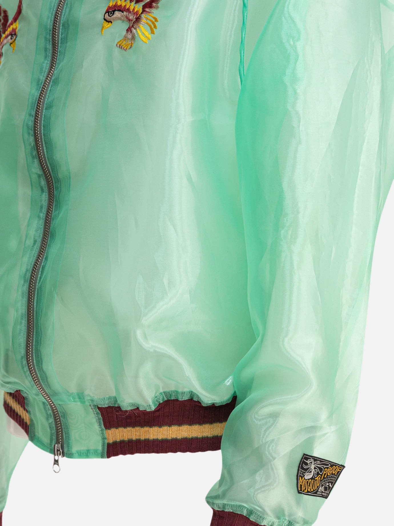 KAPITAL Bomber &quot;Sheer Pearl Mosquito Guard&quot; 19364999_2 Green thumbnail_4