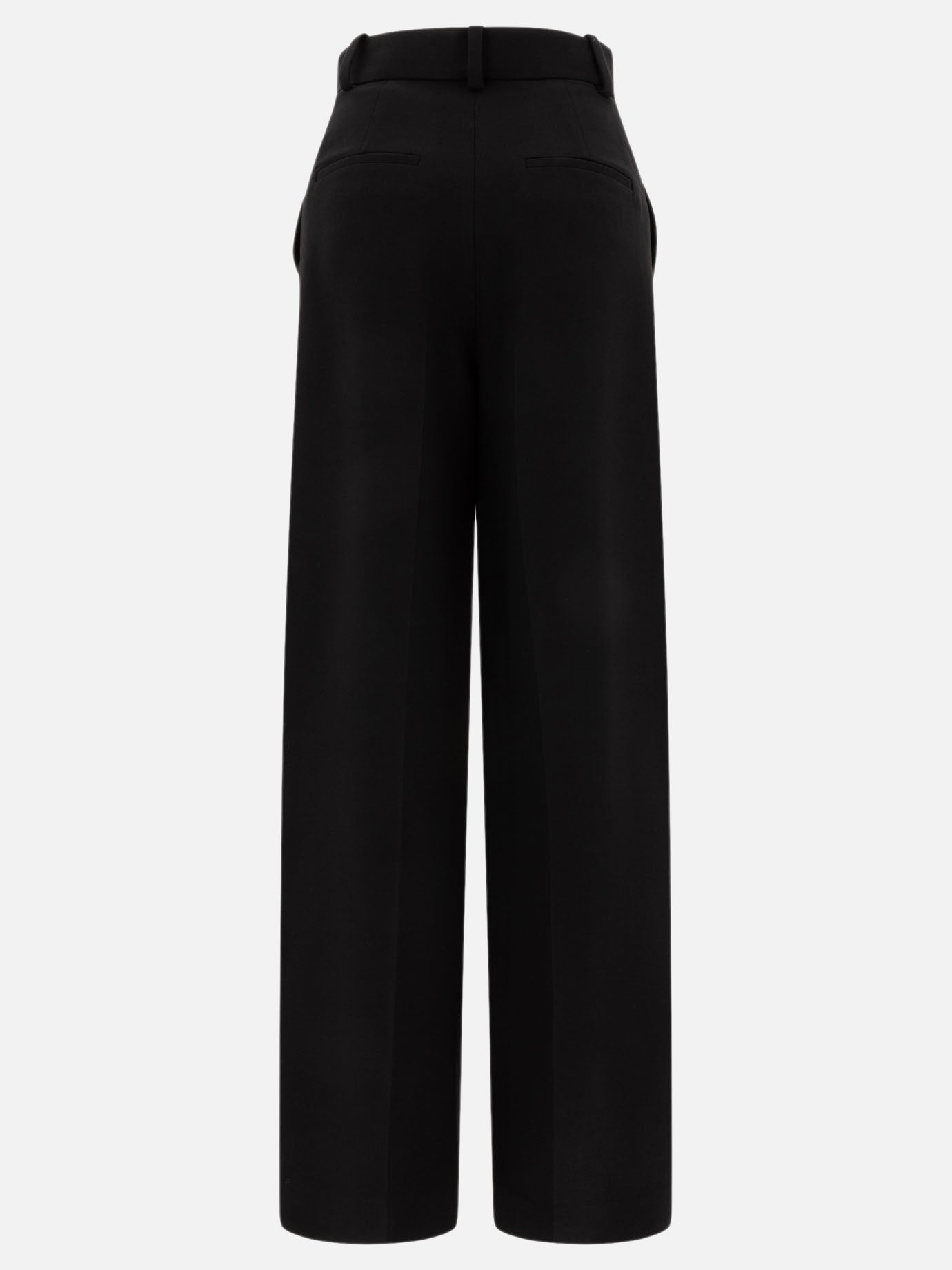 Khaite Pantaloni a gamba larga 15434439_4 Black thumbnail_2