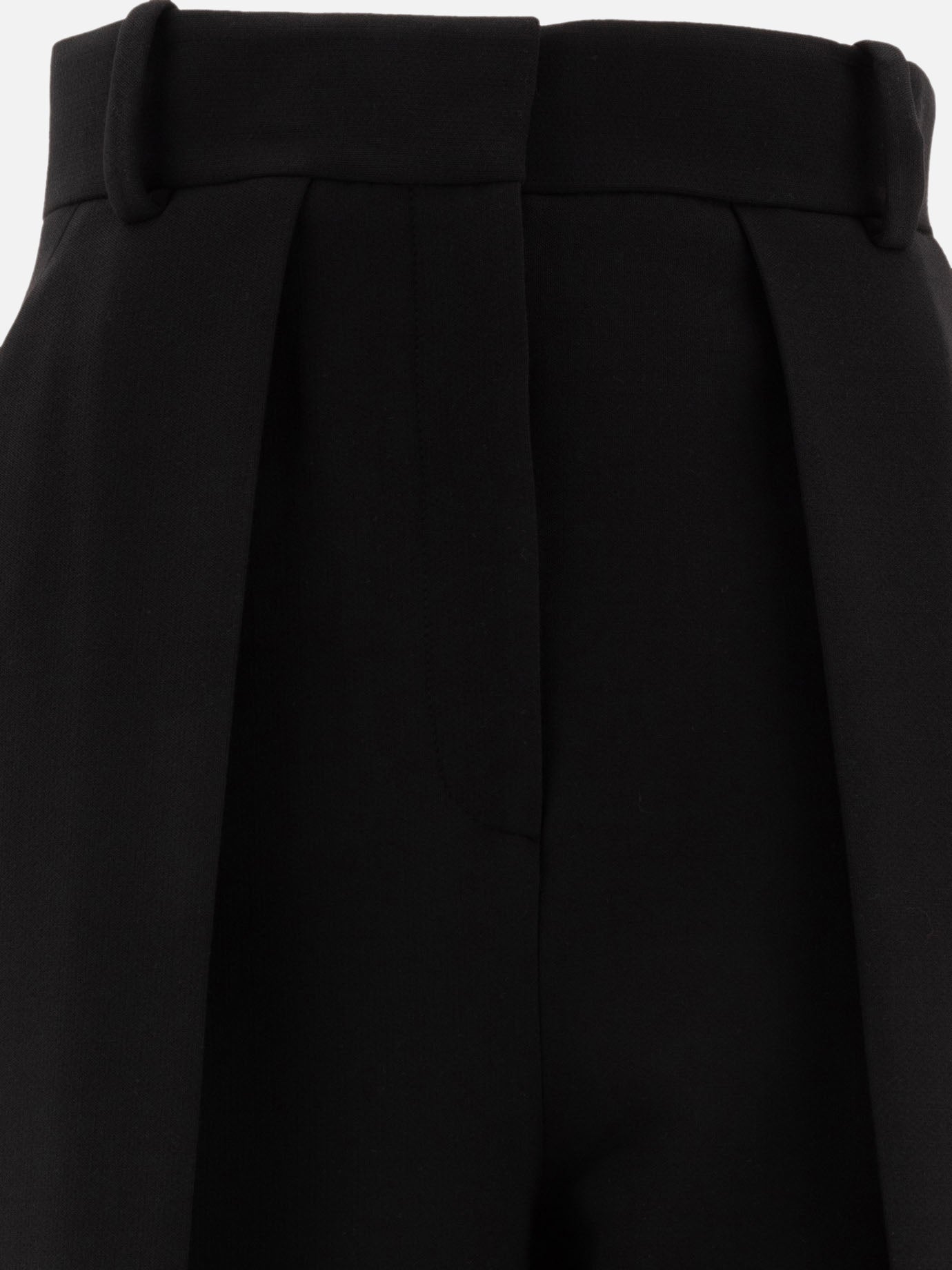 Khaite Pantaloni a gamba larga 15434439_4 Black thumbnail_3