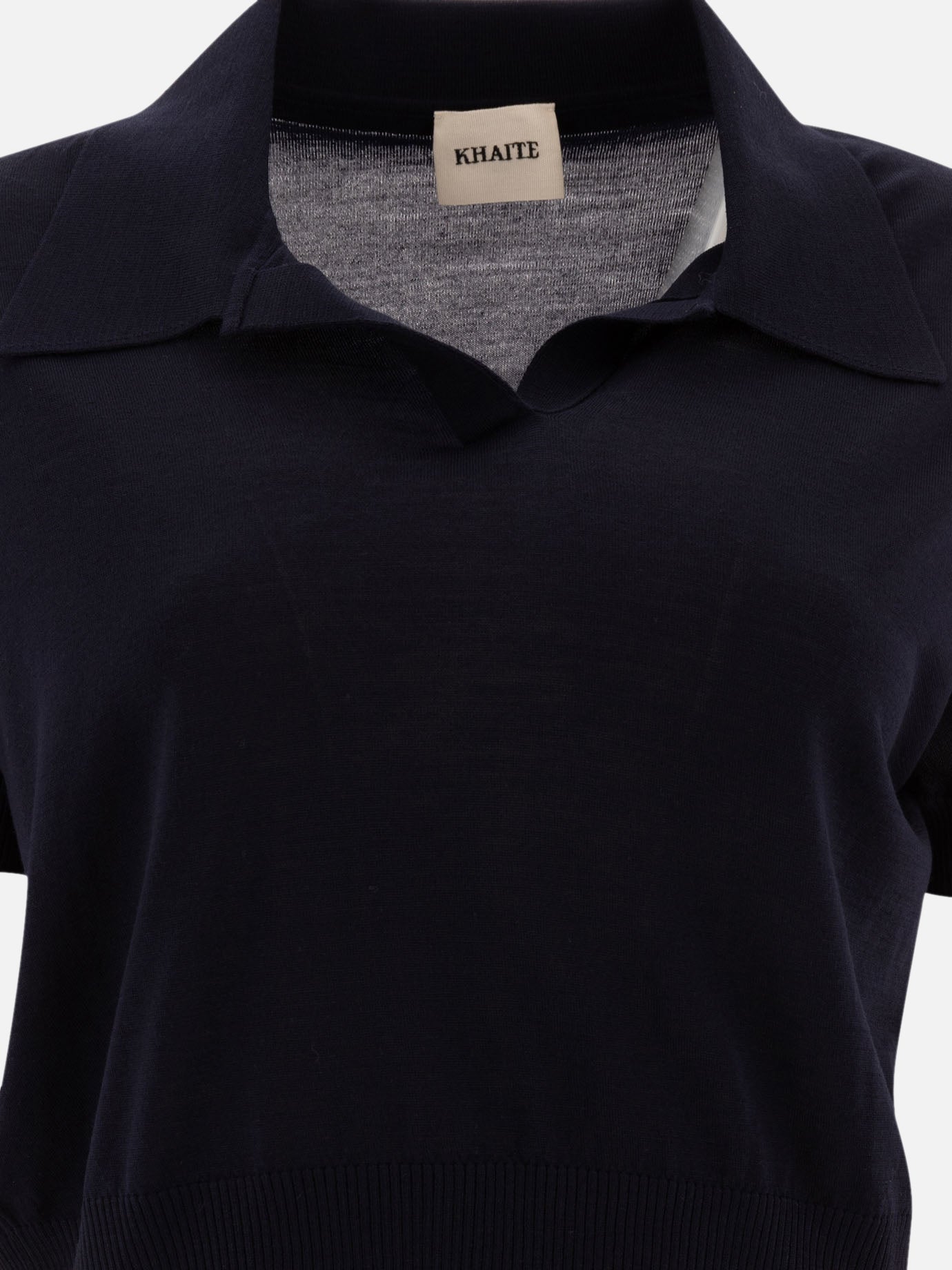 Khaite Cropped polo 17796152_S Blue thumbnail_3